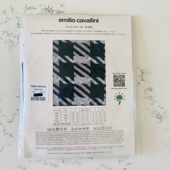 Free People Checkmate Print Tights - Picture 5 of 12